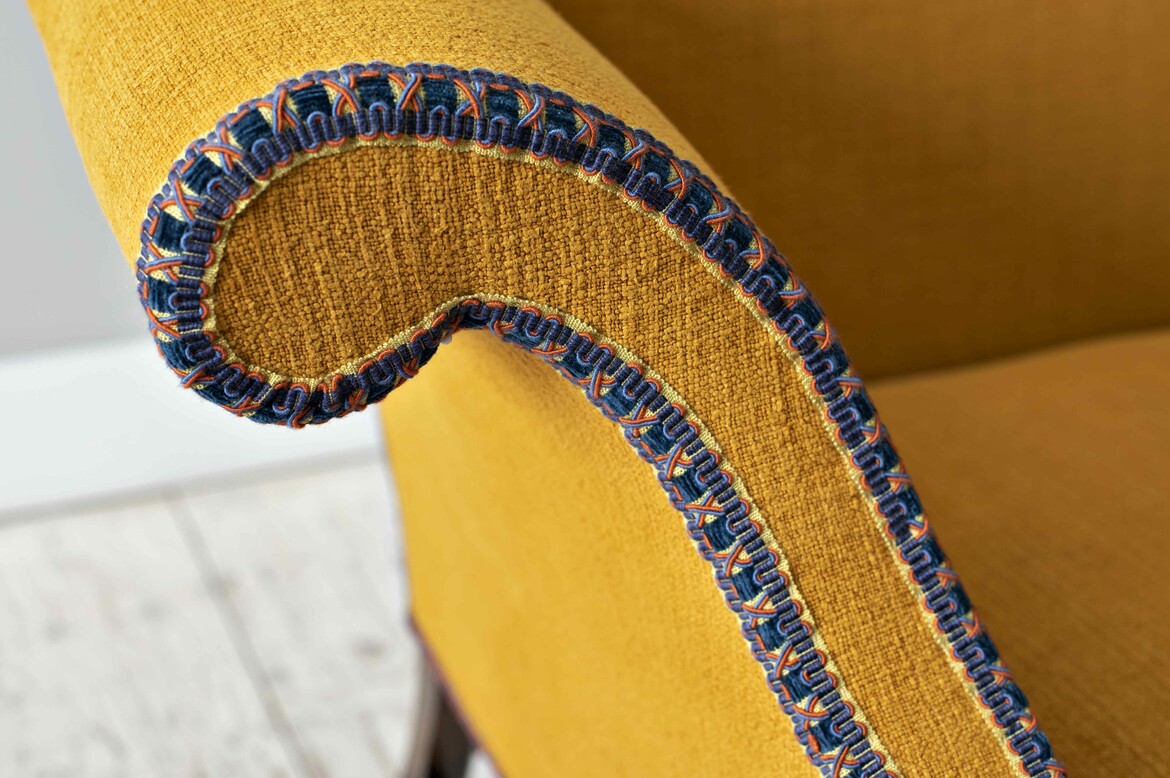 Max Rollitt Camelback Sofa