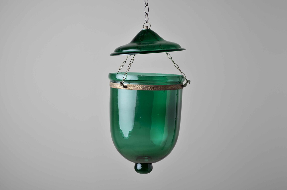Max Rollitt antique glass hundi lantern