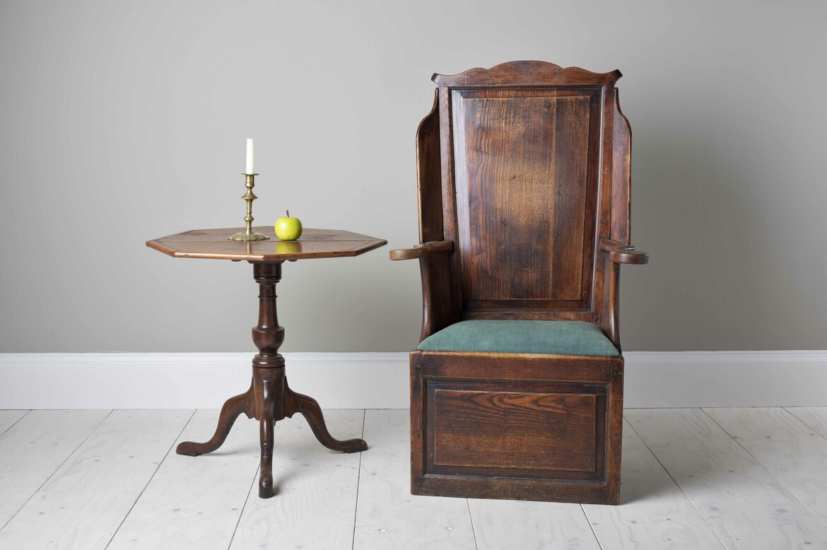 Max Rollitt antique lambing chair