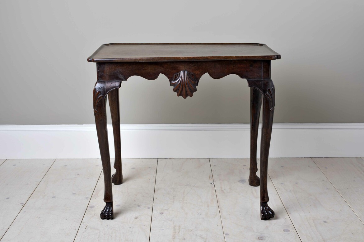 Max Rollitt antique Irish silver table