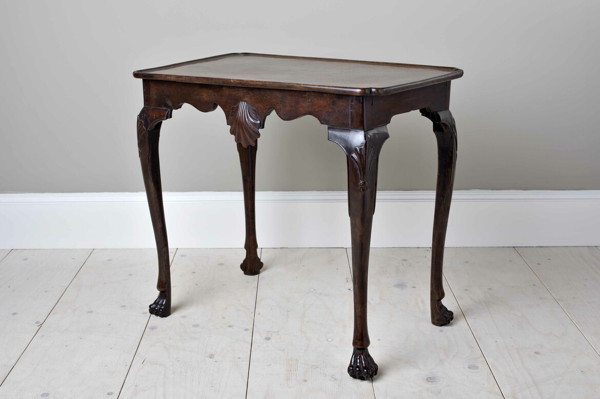 Max Rollitt antique Irish silver table