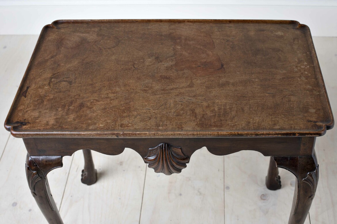 Max Rollitt antique Irish silver table