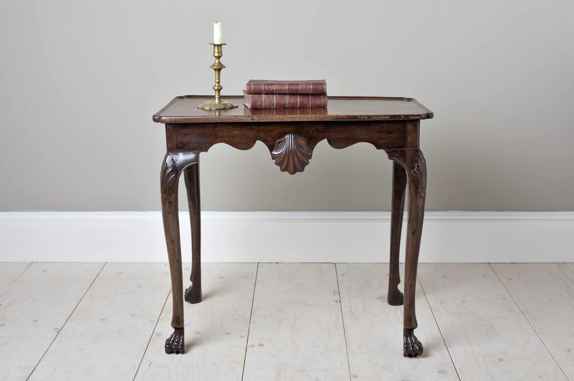 Max Rollitt antique Irish silver table