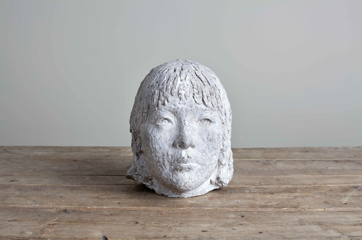 Max Rollitt antique clay childs head