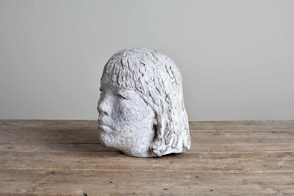 Max Rollitt antique clay childs head