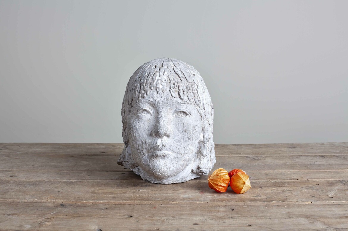 Max Rollitt antique clay childs head