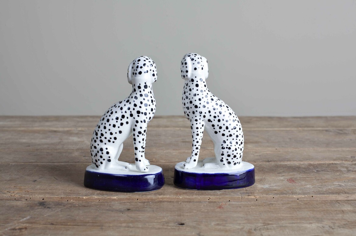 Max Rollitt antique Staffordshire Dalmatians