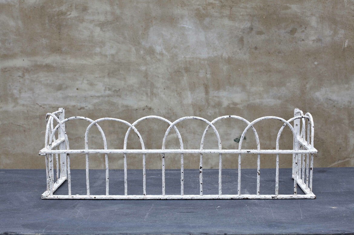 Max Rollitt antique wirework garden frames