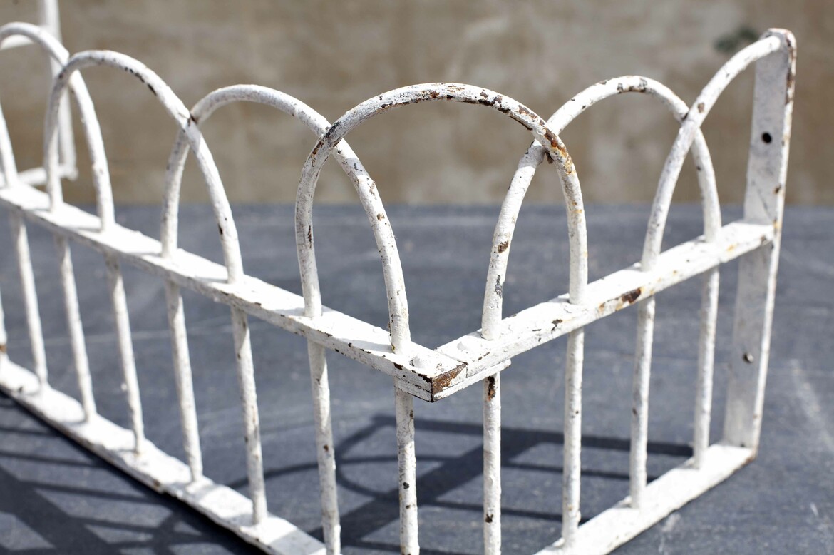 Max Rollitt antique wirework garden frames