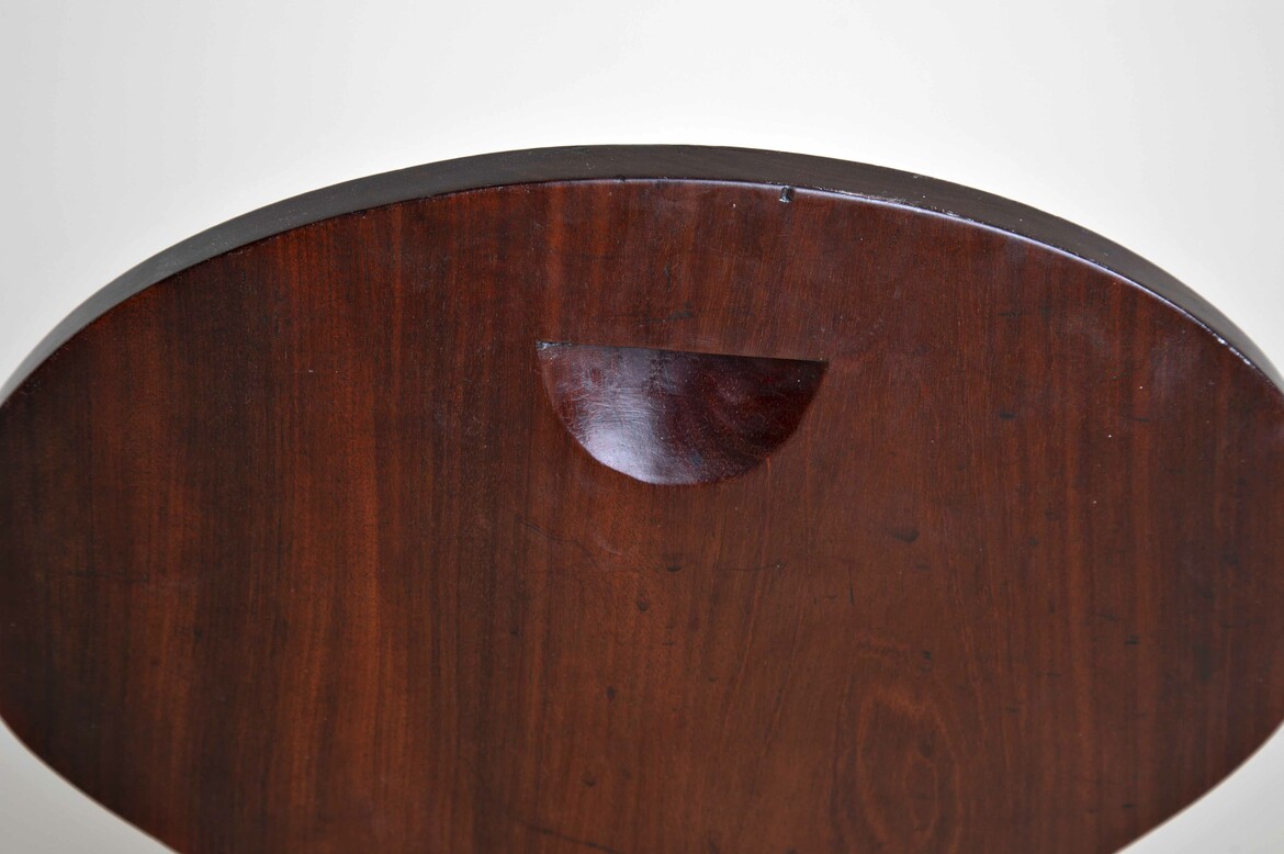 Max Rollitt antique mahogany hall chair