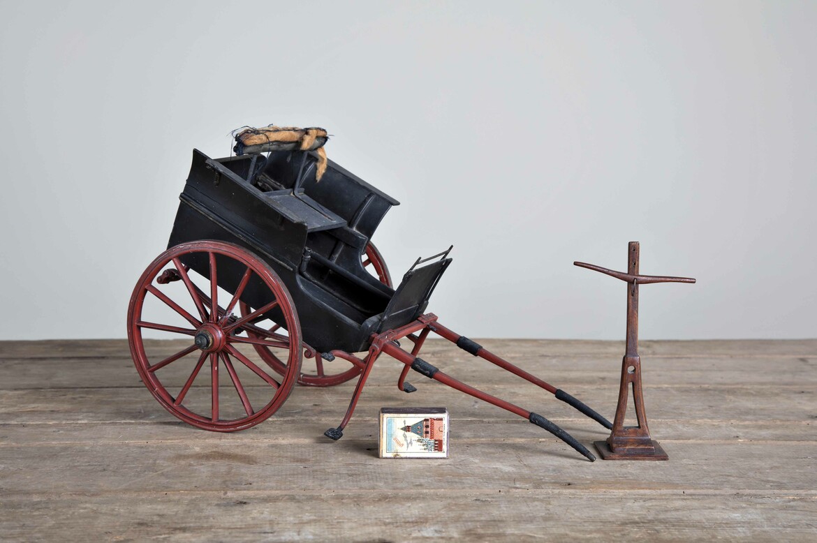 Max Rollitt antique scale model cart