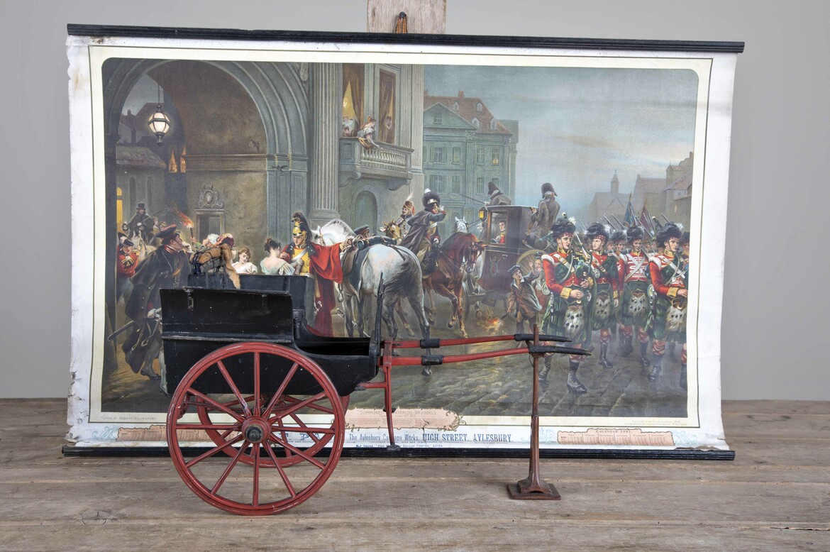 Max Rollitt antique scale model cart