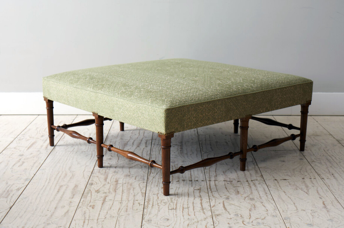 Max Rollitt Bespoke Scottish Ottoman