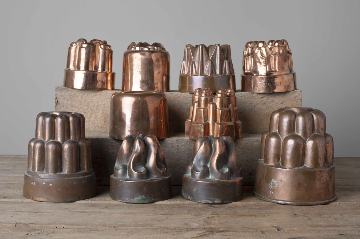 Max Rollitt antique jelly moulds