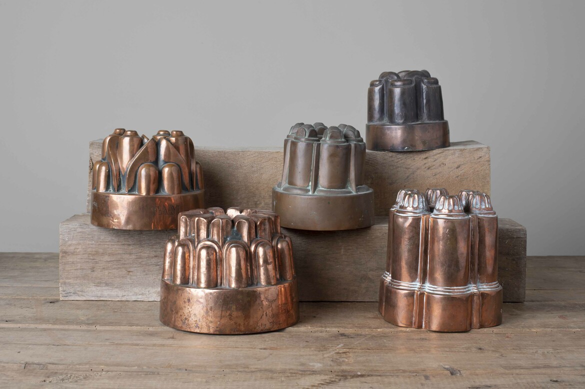 Max Rollitt antique jelly moulds