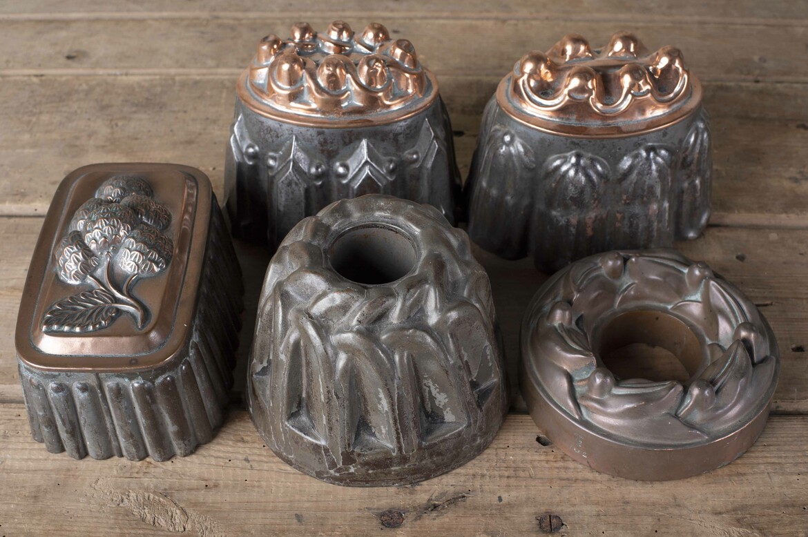 Max Rollitt antique jelly moulds