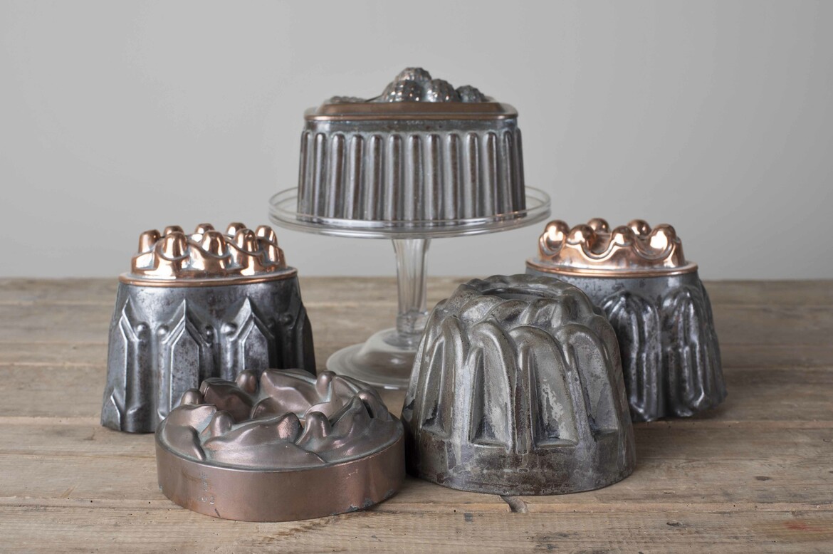 Max Rollitt antique jelly moulds