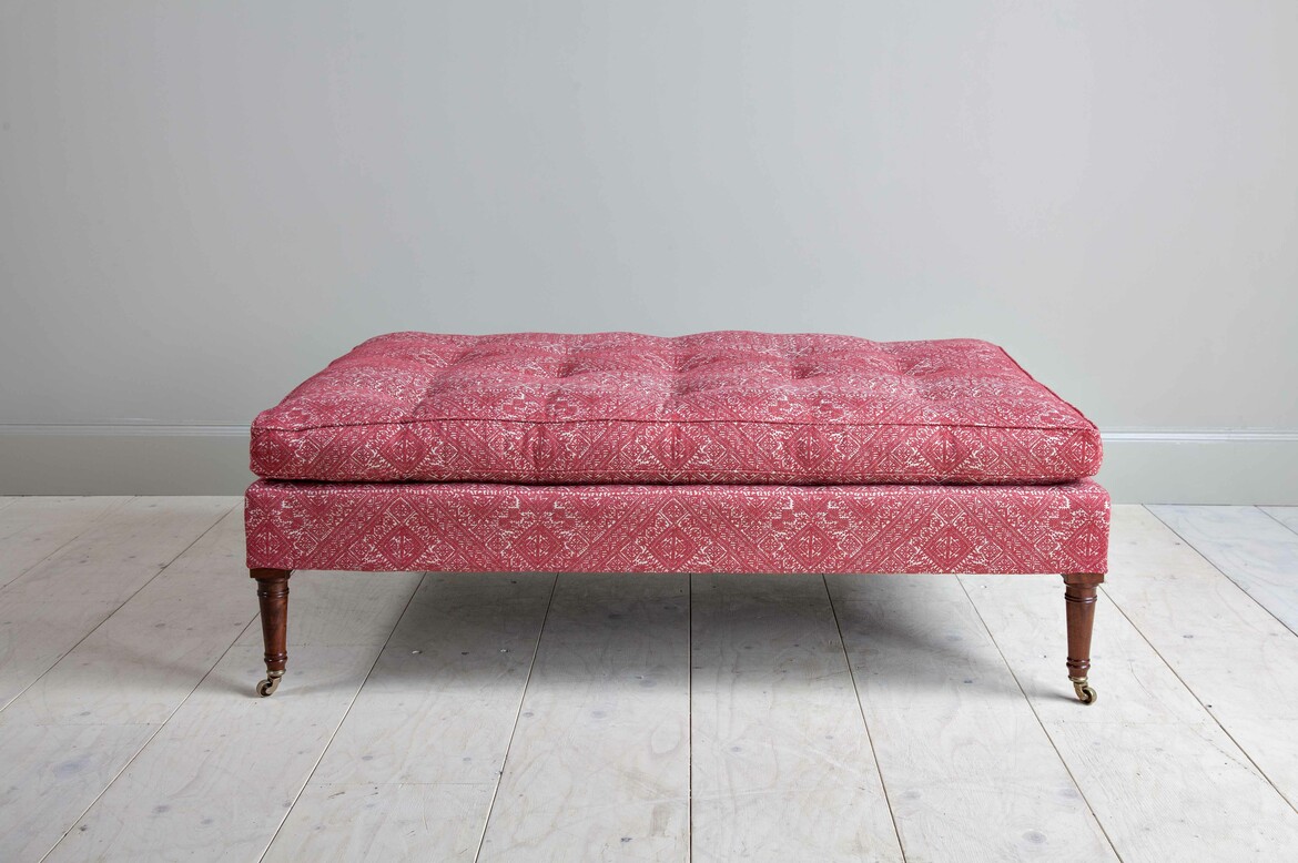 Max Rollitt Bespoke Finch Footstool