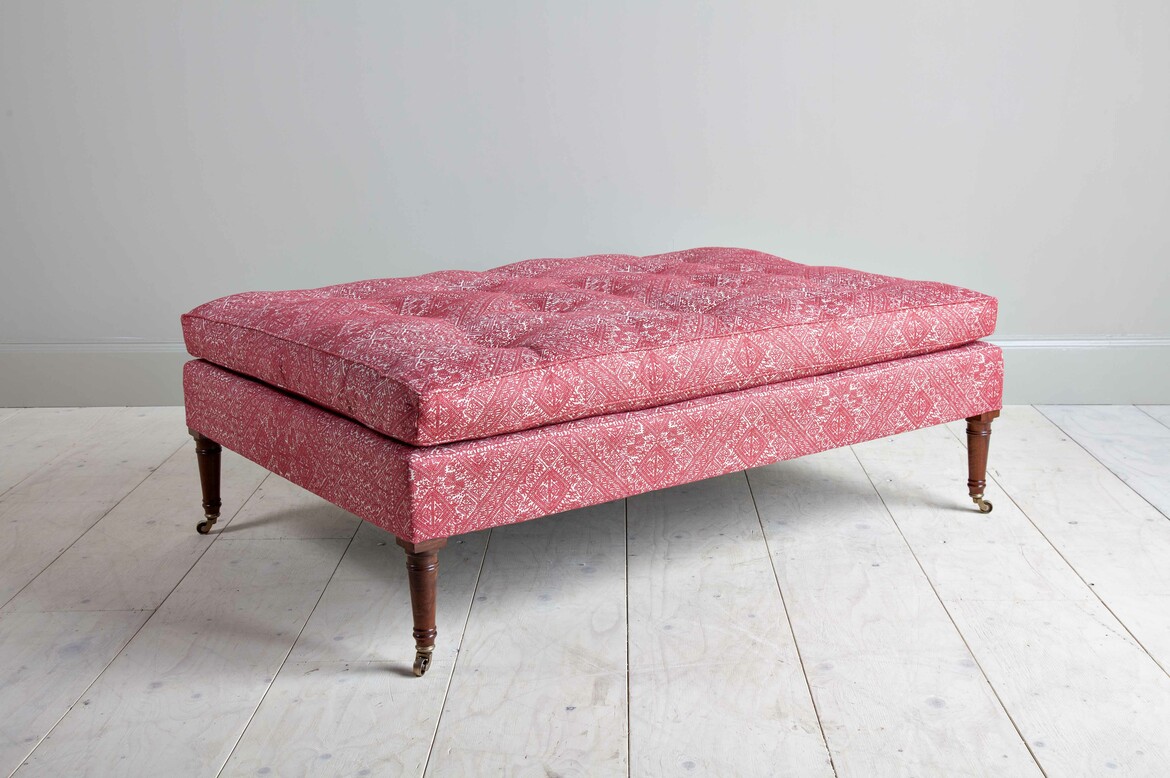 Max Rollitt Bespoke Finch Footstool
