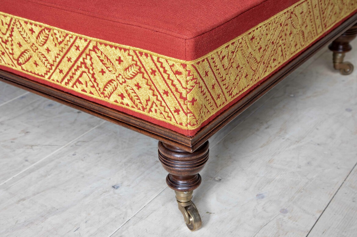 Max Rollitt Bespoke Paxton Footstool