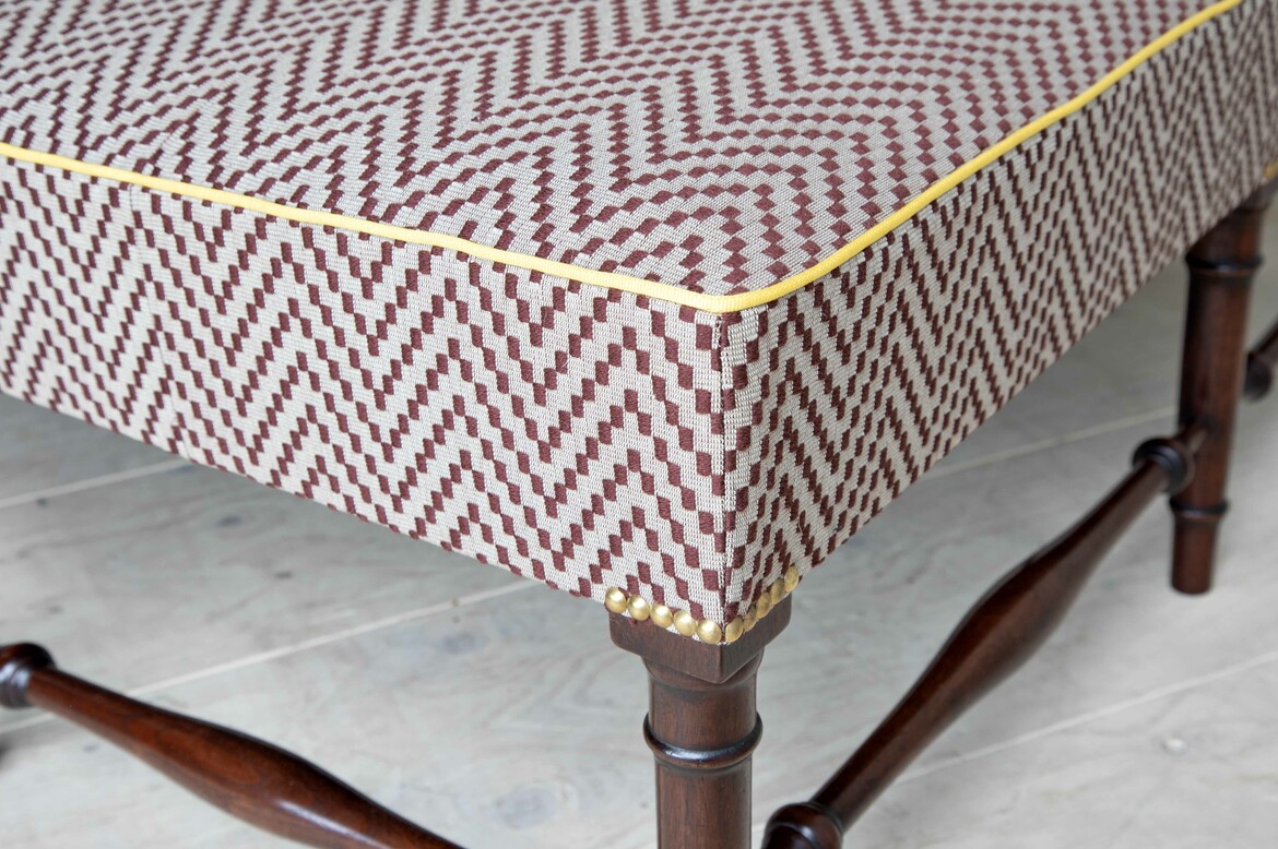 Max Rollitt Bespoke Scottish Ottoman