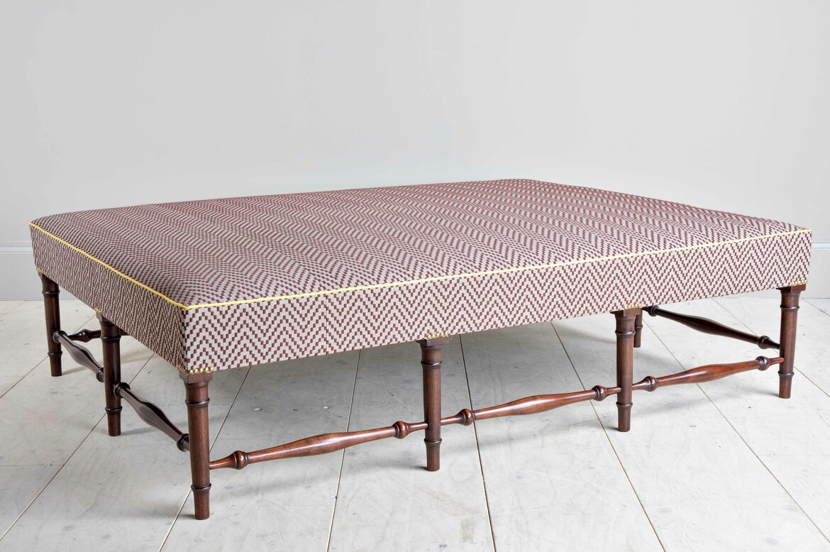 Max Rollitt Bespoke Scottish Ottoman