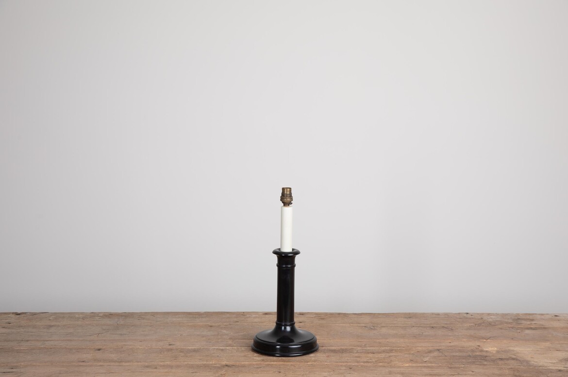 Max Rollitt Bespoke candlestick lamp