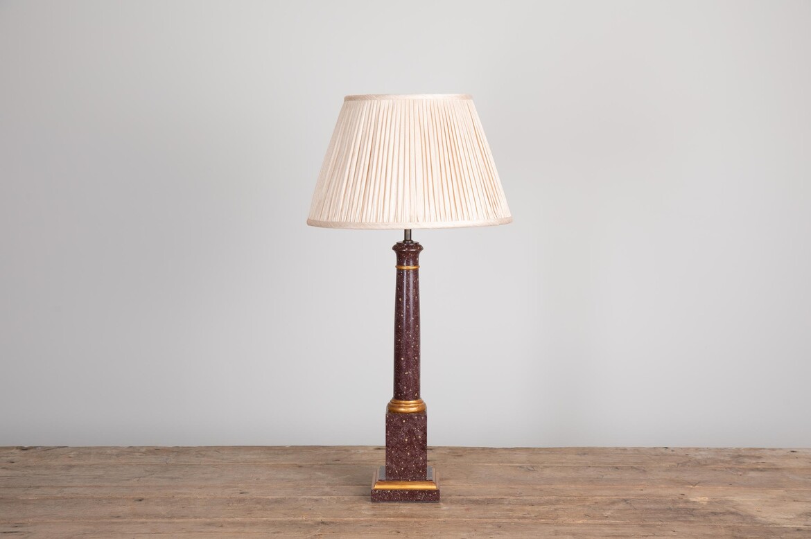 Max Rollitt Bespoke fantastical lamp with opaline lampshade