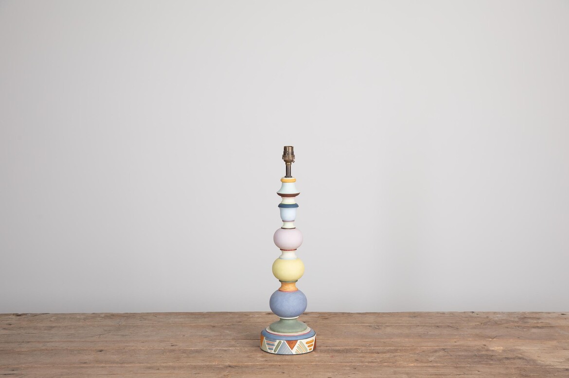 Max Rollitt Bespoke summer bloomsbury lamp 