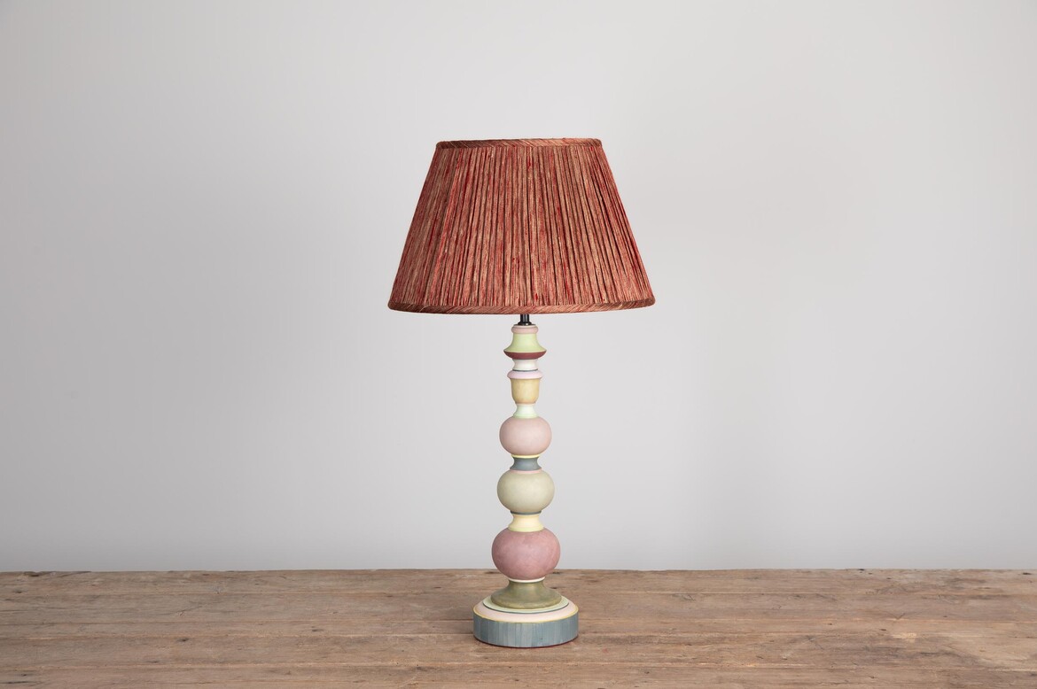 Max Rollitt Bespoke Winter Lamp with mercury lampshade 