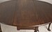 Max Rollitt George III Cuban mahogany oval drop-leaf table