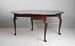 Max Rollitt George III Cuban mahogany oval drop-leaf table