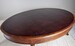 Max Rollitt antique mahogany oval library table
