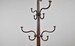 Max Rollitt antique victorian revolving cast iron coat and stick stand