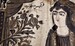 Max Rollitt antique hand-painted portrait kalamkari