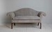 Max Rollitt antique camelback sofa