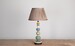 Max Rollitt Bespoke Spring Bloomsbury lamp with elhorn lampshade