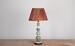 Max Rollitt Bespoke Spring Bloomsbury lamp with mercury lampshade