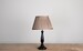 Max Rollitt Bespoke whitby lamp with elhorn lampshade