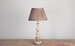 Max Rollitt Bespoke Winter Lamp with elhorn lampshade 