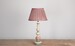 Max Rollitt Bespoke Winter Lamp with darcy lampshade 